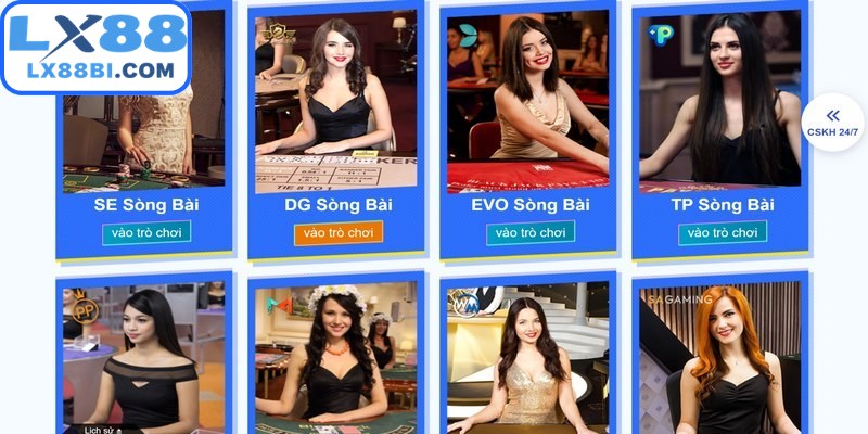 Giao diện chuyên mục thiết kế trực quan, dễ thao tác
