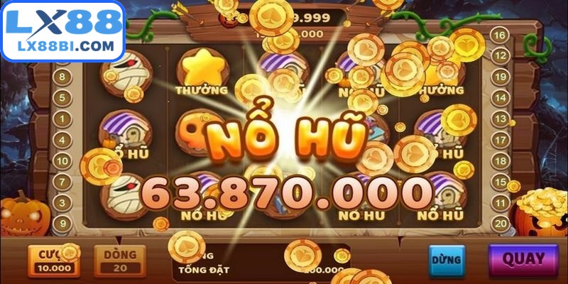 Hình ảnh là yếu tố đầu tiên tạo ấn tượng khi tiếp cận game nổ hũ